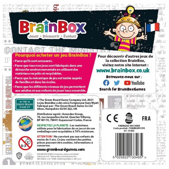 BrainBox : Harry Potter green board games - 3