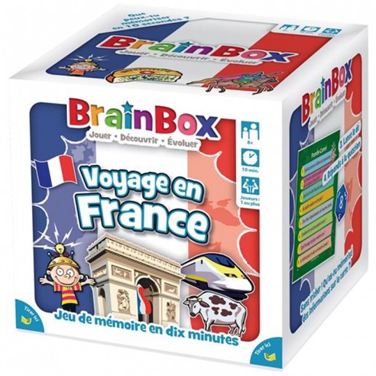 BrainBox : Voyage en France green board games - 1