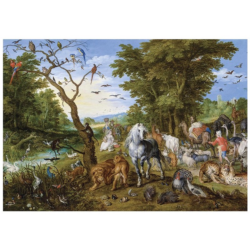 Puzzle 1000 pcs Entrée des animaux dans l