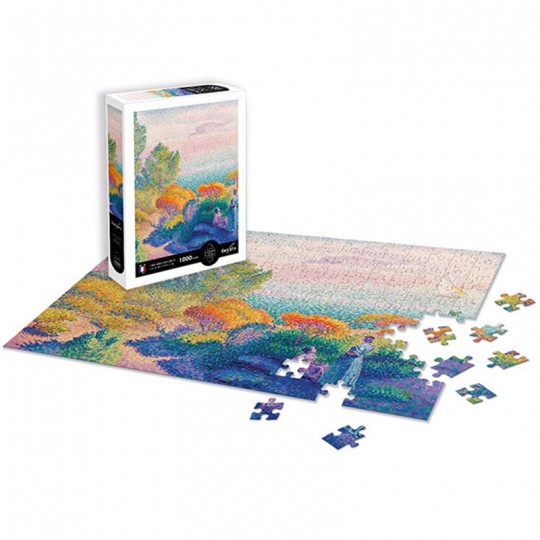 Puzzle 1000 pcs Deux femmes au bord du rivage : Henri-Edmond Cross - Calypto Calypto - 2