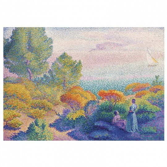 Puzzle 1000 pcs Deux femmes au bord du rivage : Henri-Edmond Cross - Calypto Calypto - 3