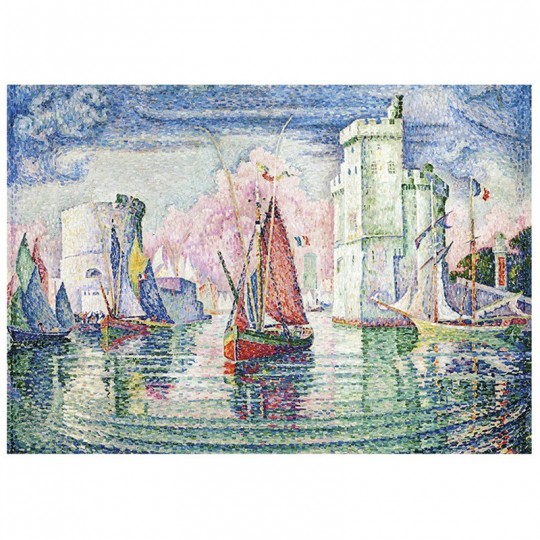 Puzzle 1000 pcs Entrée du port de la Rochelle - Paul Signac - Calypto Calypto - 3