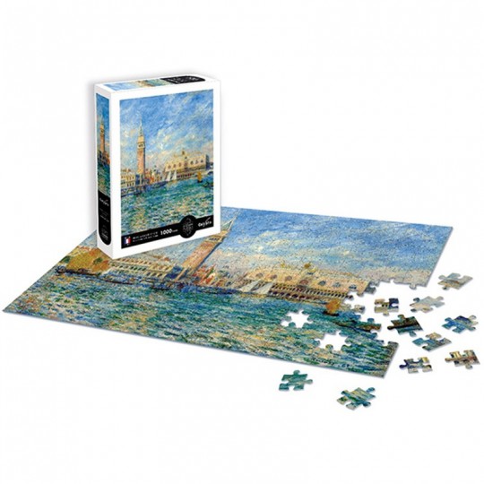 Puzzle 1000 pcs Vue de Venise : Pierre-Auguste Renoir - Calypto Calypto - 2