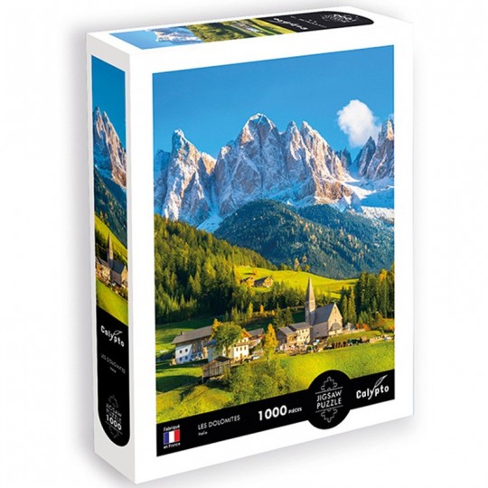 Puzzle 1000 pcs Les Dolomites : Italie - Calypto Calypto - 1