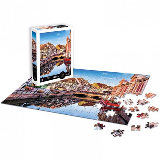 Puzzle 1000 pcs La petite Venise de Colmar : Alsace - Calypto Calypto - 4