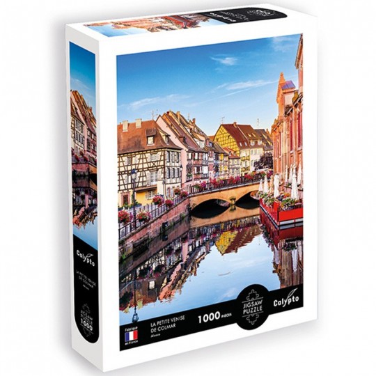 Puzzle 1000 pcs La petite Venise de Colmar : Alsace - Calypto Calypto - 2