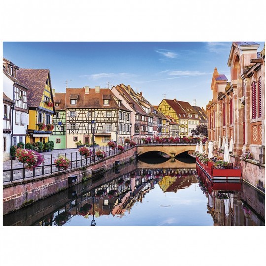 Puzzle 1000 pcs La petite Venise de Colmar : Alsace - Calypto Calypto - 3