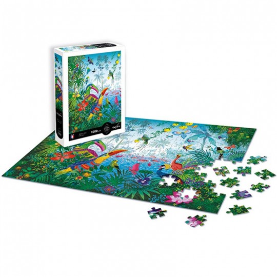 Puzzle 1000 pcs Jardin tropical : Peggy Nille - Calypto Calypto - 2