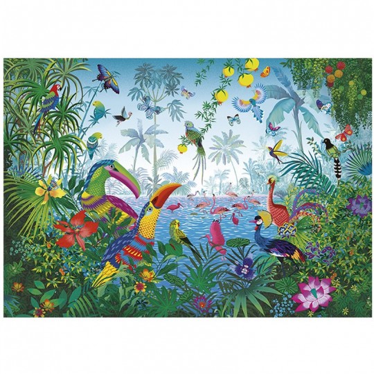 Puzzle 1000 pcs Jardin tropical : Peggy Nille - Calypto Calypto - 3