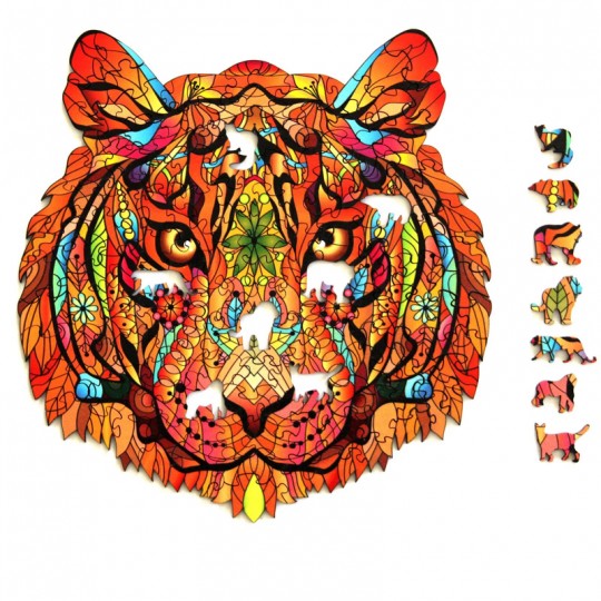 Rainbow Wooden Puzzle TIGRE Eureka 3D Puzzle - 4