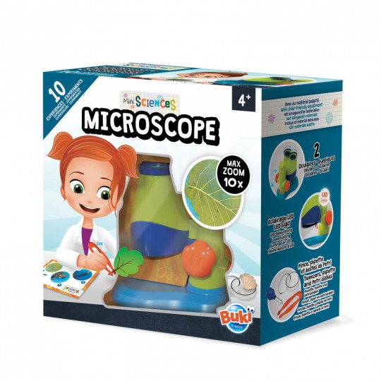 Mini sciences : Microscope - Buki Buki France - 1