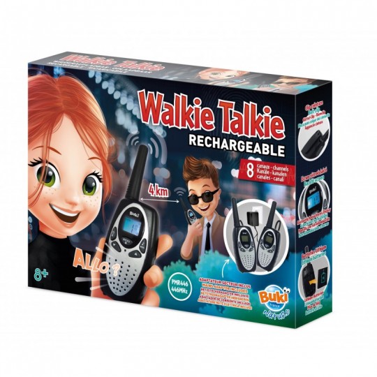 Talkie Walkie Rechargeable - Buki Buki France - 1