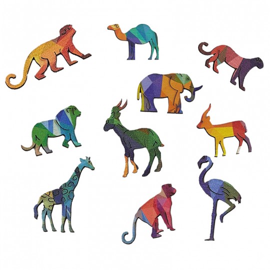 Le Lion Mozaïk - PUZZLE CREATIF Creatif Puzzle - 2