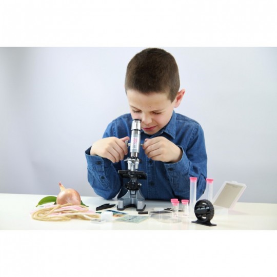 Microscope 50 expériences - Buki - Un jeu Buki France - BCD JEUX