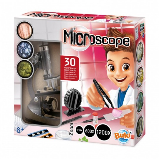 Microscope 30 expériences - Buki - Un jeu Buki France - BCD JEUX