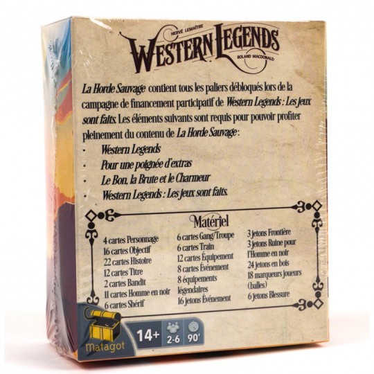 Extension La Horde Sauvage - Western Legends Matagot - 2