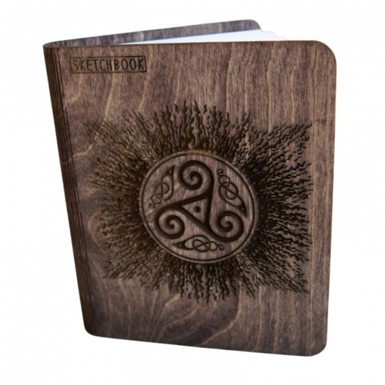 Carnet en bois Sketchbook Triskell - Creatif Wood Creatif Wood - 1