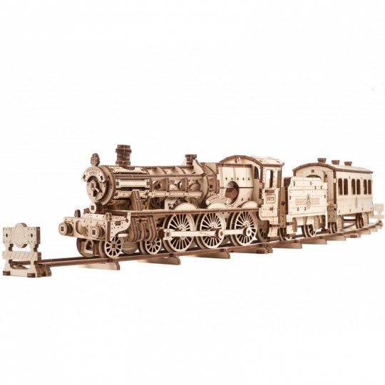 Le Poudlard Express - Puzzle 3D Mécanique en bois UGEARS - 1