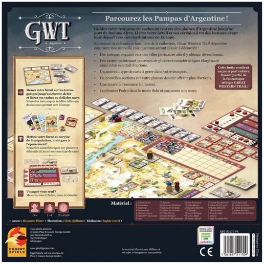 Great Western Trail 2.0 - Argentine Plan B Games - 2