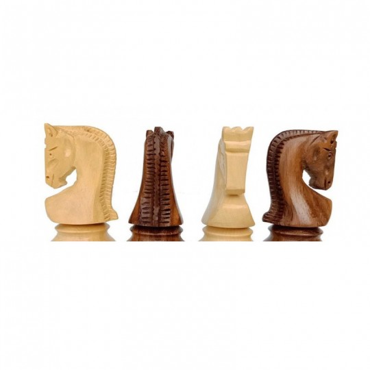 Pièces Echecs Roi 95 mm Palissandre luxe - Cases 50mm Wilson Jeux - 4