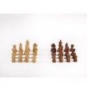 Pièces d'échecs staunton n°5 - Cases 50mm Loisirs Nouveaux - 4 Pièces d'échecs staunton n°5 - Cases 50mm Loisirs Nouveaux - 4