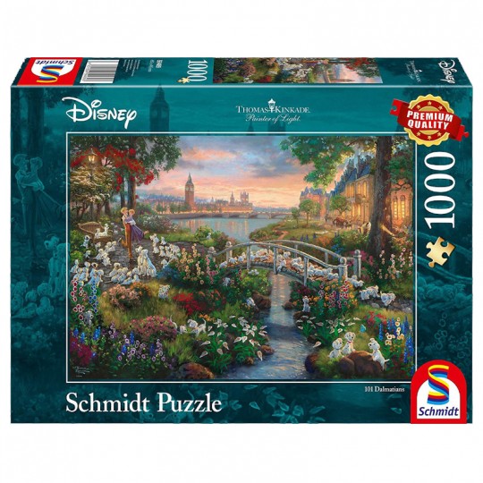 Schmidt Puzzles Disney - Les 101 Dalmatiens - 1000 pcs Schmidt - 1