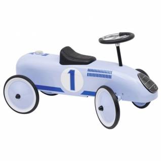 Porteur voiture en métal bleu tendre Vilac 1124 - Porteur en métal pour  enfant