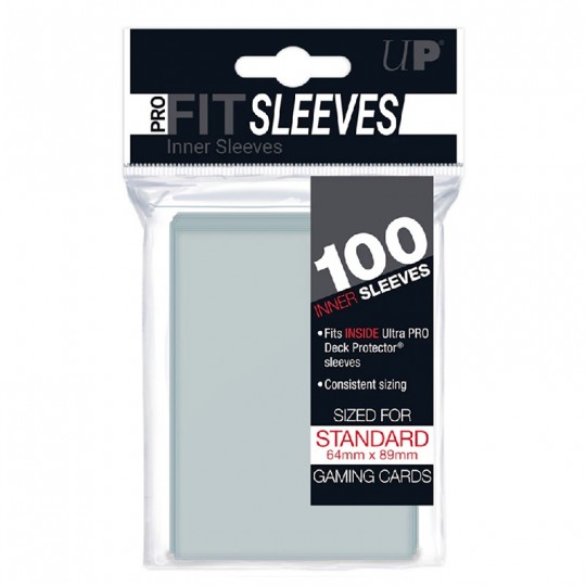 100 PRO-Fit Standard 64 x 89 mm - Inner sleeves Ultra.PRO - 1