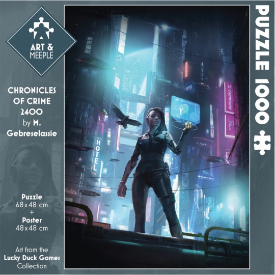 Puzzle 1000 pcs Chronicles of Crime 2400 - Art&Meeple Art&Meeple - 1