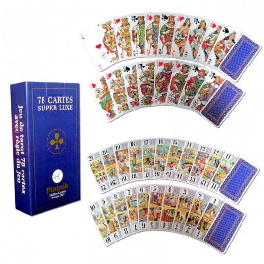 Jeu de Tarot de Luxe - Jeu de société Piatnik - Boutique BCD JEUX