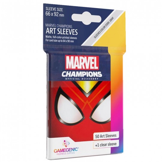 GG : 50 sleeves Marvel Champions FINE ART - Spider Woman Gamegenic - 1