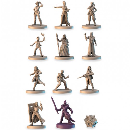 pack de figurines du jeu de base - Sub Terra 2 Nuts Publishing - 3