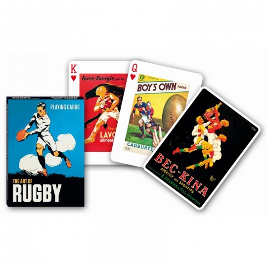 Jeu de cartes RUGBY Piatnik - 1