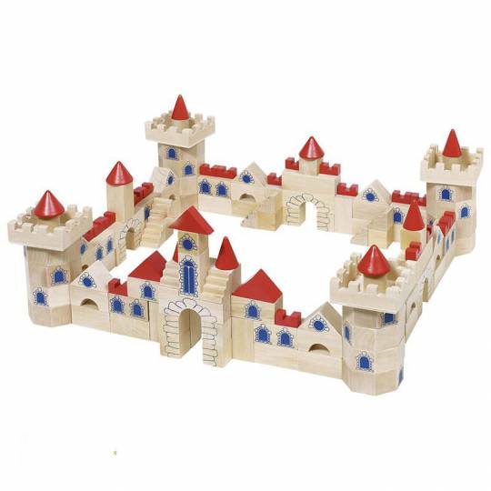 Château en bois 145 Pièces Goki - 1