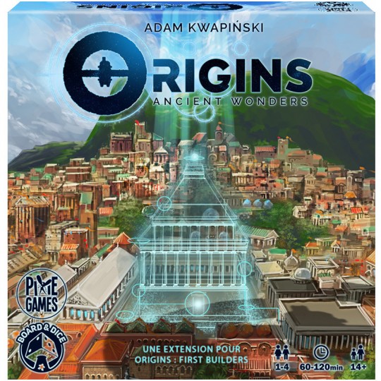 Extension Ancient Wonders - Origins : First Builders Board & Dice - 1