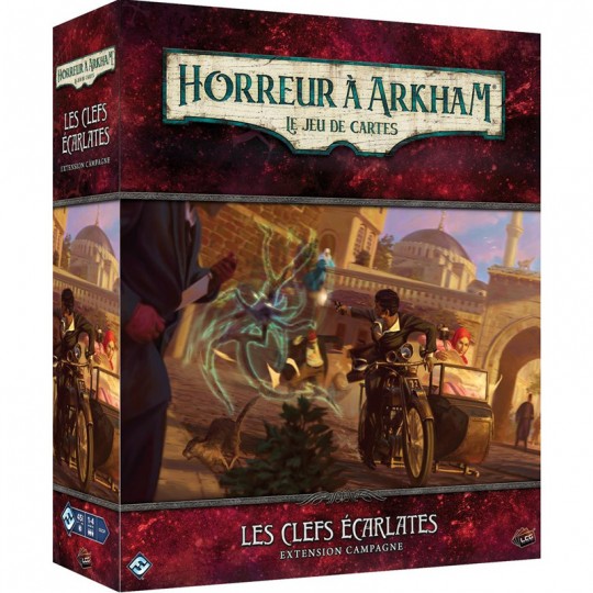 Extension Les Clefs Ecarlates (Campagne) - Horreur à Arkham JCE Fantasy Flight Games - 1