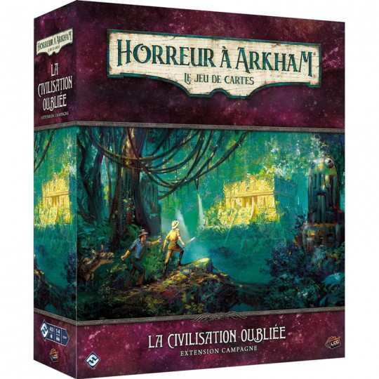 Extension Civilisation Oubliée (Campagne) - Horreur à Arkham JCE Fantasy Flight Games - 1