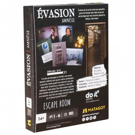 Escape Room Evasion - Amnésie Matagot - 2