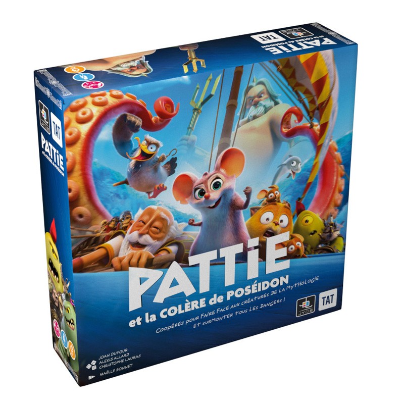 Boite de Pattie et la colère de Poséidon