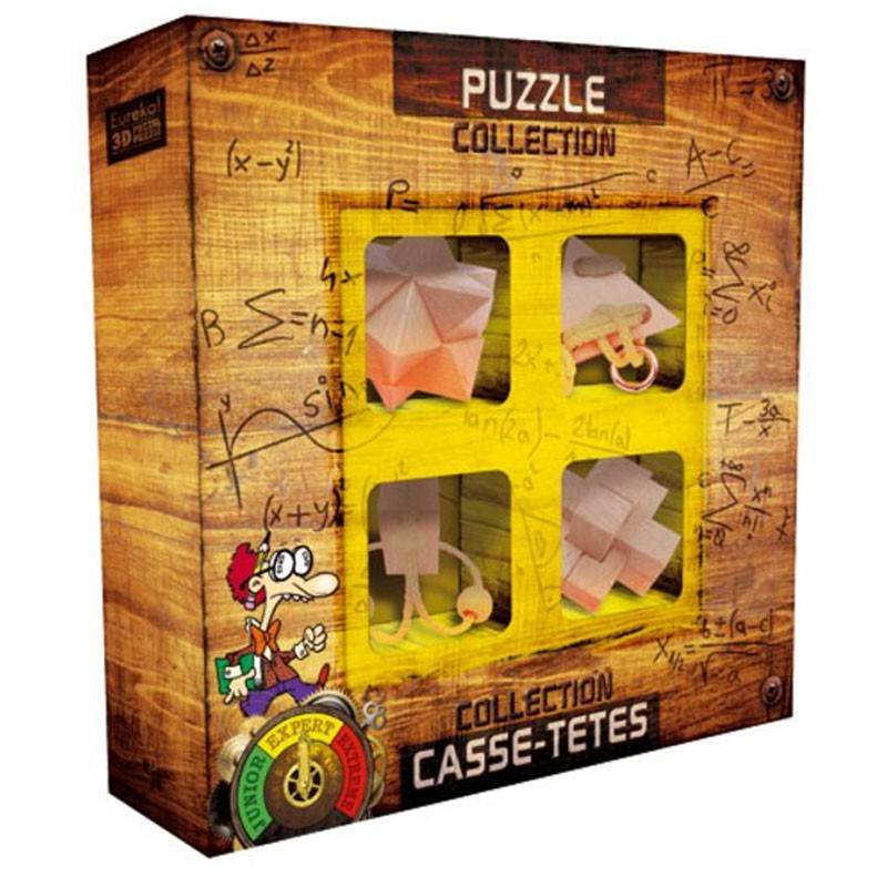 Set 4 casse-tête métal Junior - Eureka Puzzle - Boutique BCD Jeux