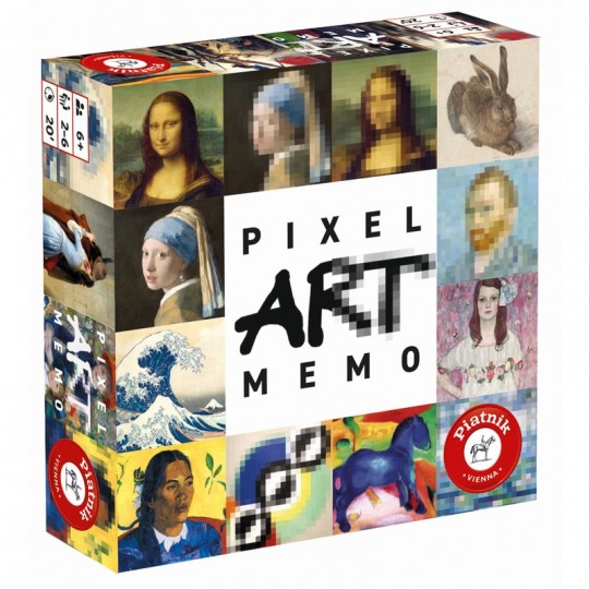 Pixel Art Memory Piatnik - 2