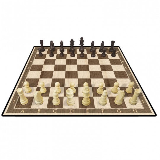 Jeu d'échecs pliant Premium - Lettré et chiffré Loisirs Nouveaux - 2