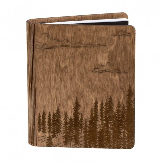 Carnet en bois Forêt Creatif'Note - Creatif Wood Creatif Wood - 1