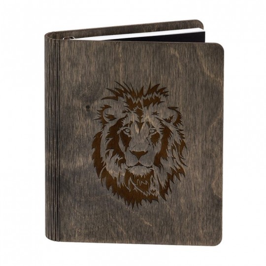 Carnet en bois Lion Creatif'Note - Creatif Wood Creatif Wood - 1
