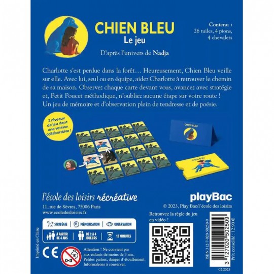 Chien bleu L'École des Loisirs - 2