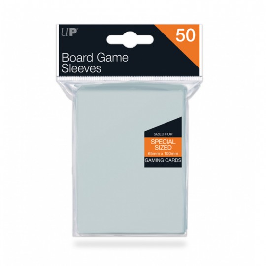 50 protège-cartes transparents 65 x 100 mm - Ultra.PRO - BCD Jeux