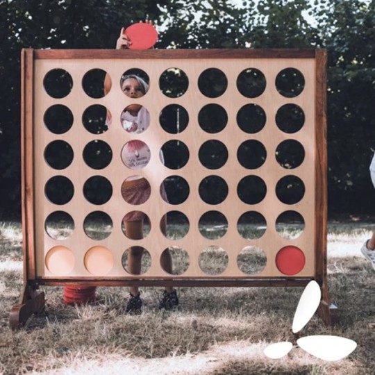 Jeu du Big 4 - Puissance 4 géant 115x90cm Carrom Art - 2