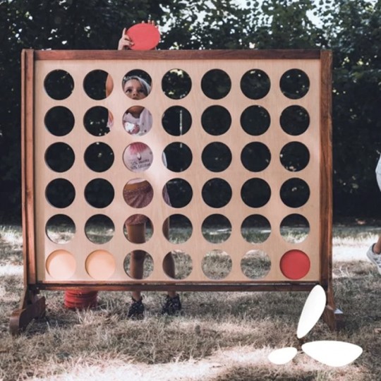 Jeu du Big 4 - Puissance 4 géant 120cm Carrom Art - 2