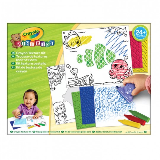 Mon 1er kit de textures - Crayola Crayola - 1