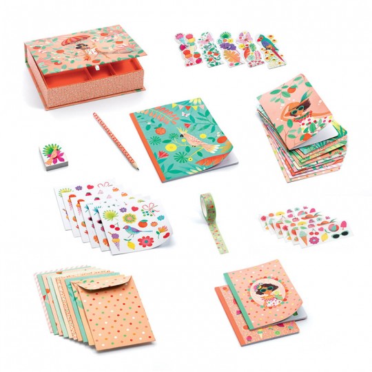 Coffret Ma papeterie Marie Lovely Paper - Djeco Djeco - 2